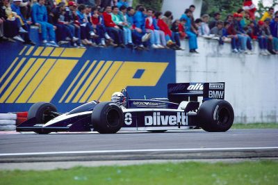 Italien Brabham-BMW driver Elio de Angelis