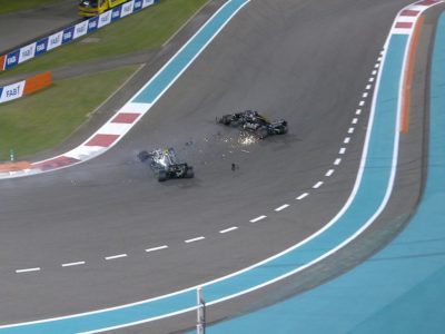 F1 | 2019, Abu Dhabi: Grosjean - Bottas Crash