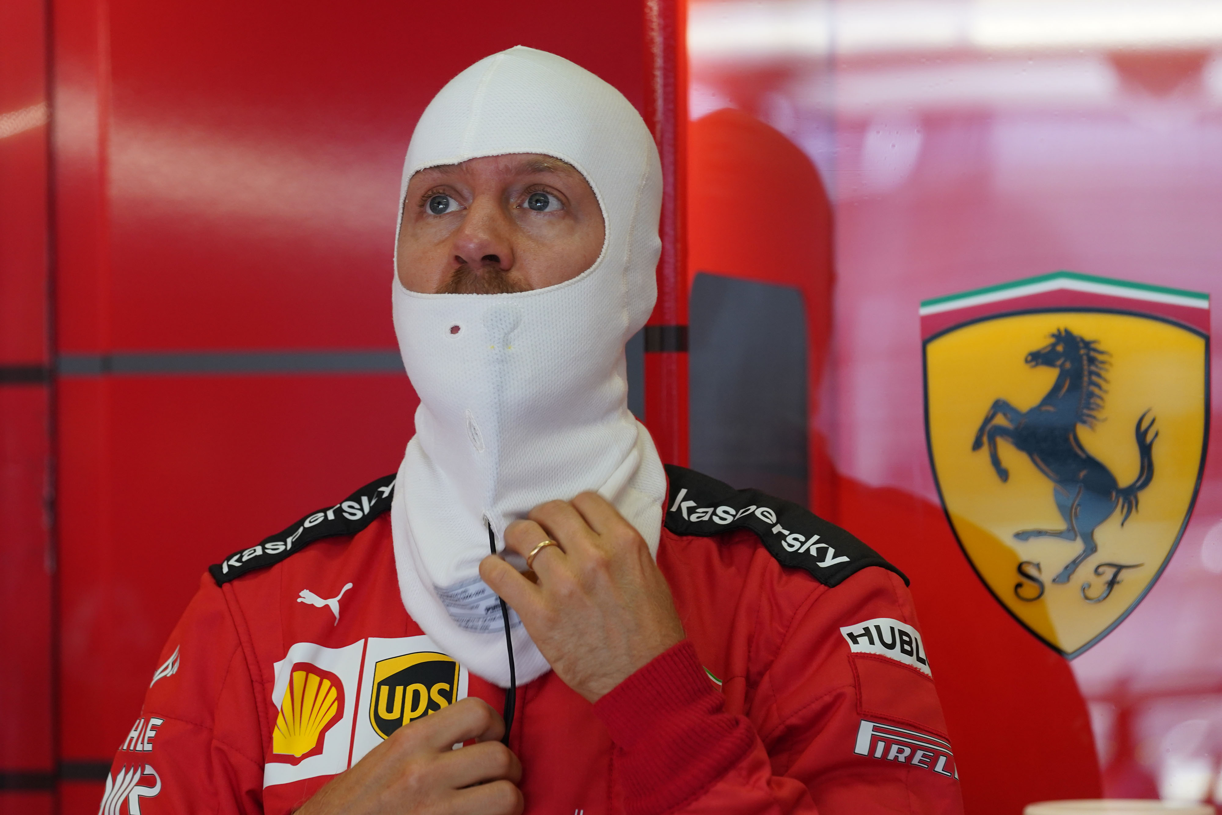 Sebastian Vettel, Ferrari, Austria, 2020