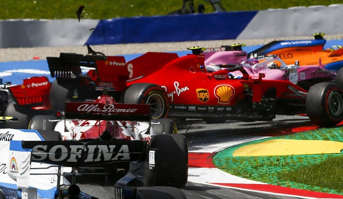 Leclerc vs Vettel, Ferrari, Stiria, Austria 2020