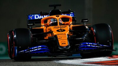 McLaren F1 Abu Dhabi Sainz