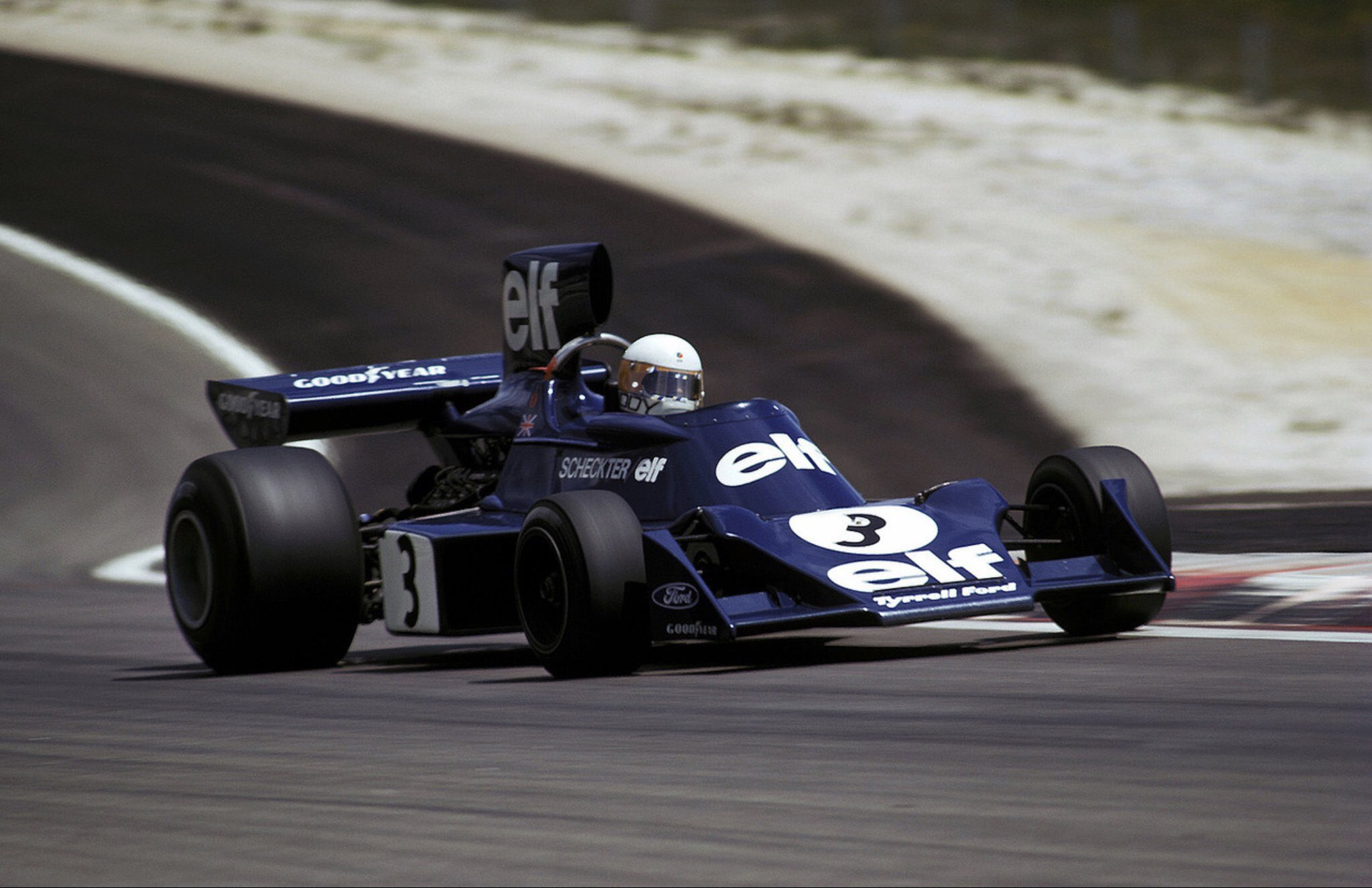 Jody Scheckter, Tyrrell, GP Francia 1974, Digione