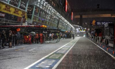 F1 - Singapore 2022, heavy rain