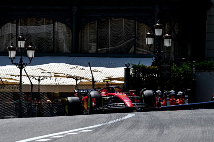 Sainz FP1 Monaco